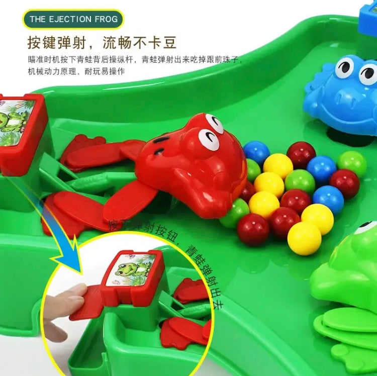 Fun Frog Eats Beans Game, Parent-child Interaction Table Board Game, Educational Games For Children
