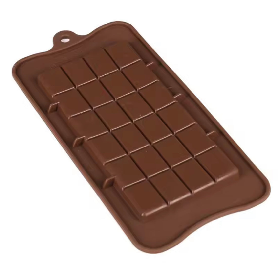 Silicone Chocolate Bar Molds, Easy Release Rectangle Chocolate Mold, Non Stick Silicone Mold