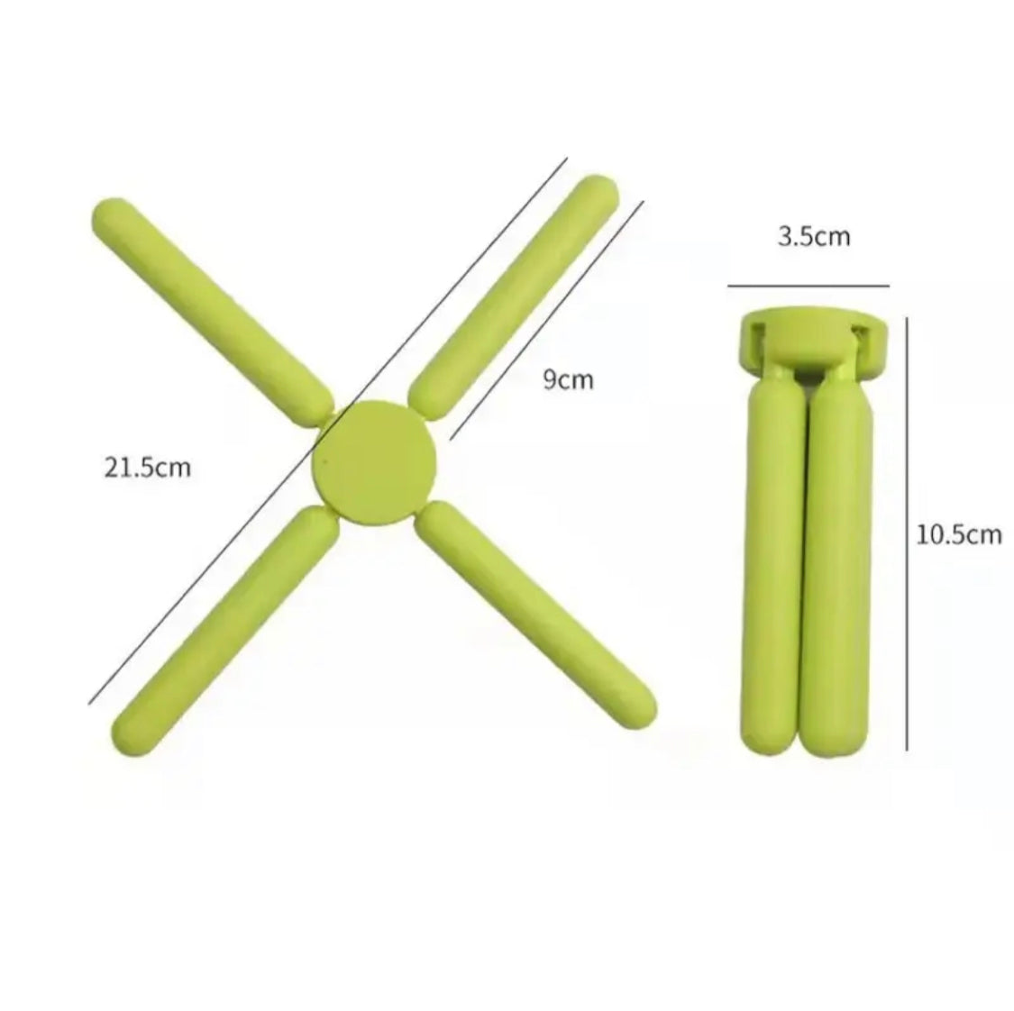 Foldable Non-Slip Pot Pan Mat,
Silicone multipurpose stand,
Silica Gel Desktop Accessories