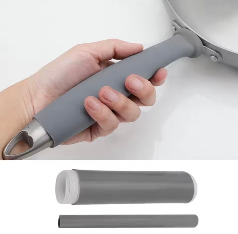 Multipurpose Pot Handle Insulation Cover, Versatile Silicone Pan Handle Glove, Pot Pan Handle Grip Holder