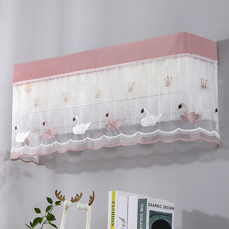 Double Layer Dust Proof AC Cover, Adjustable AC Cover For Indoor, Waterproof Air Conditioner Cover