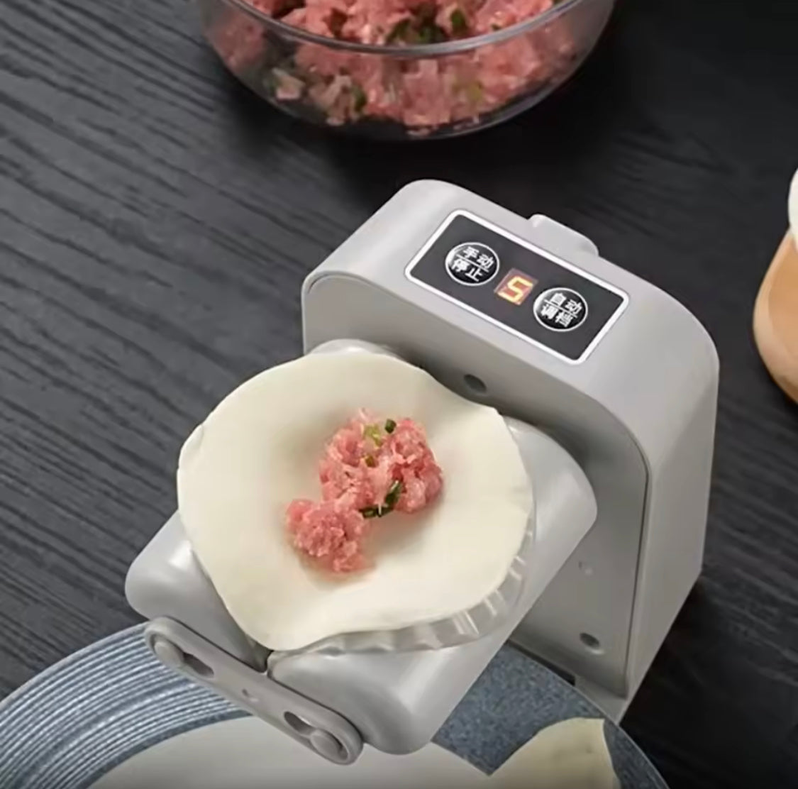 Electric Dumpling Maker, Automatic Dumpling Maker Mold, Multifunction Dumpling Maker, Kitchen Dough Maker Gadget