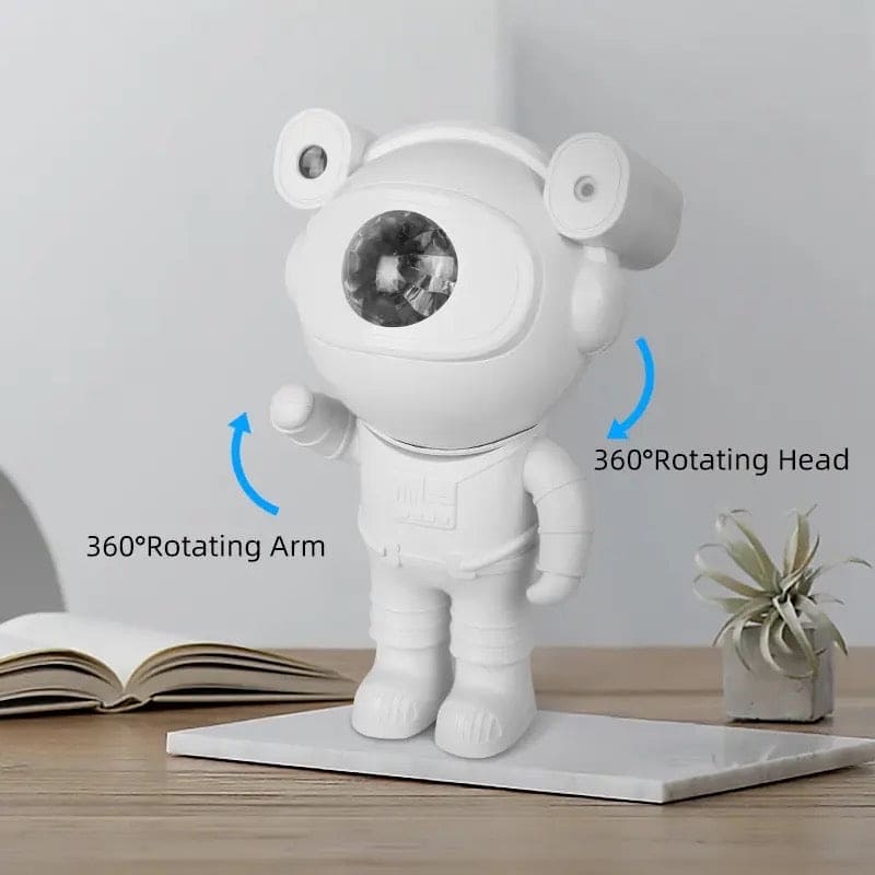 Astronaut Projector Lamp With RC, Nebula Star Galaxy Projector, Kids Star Projector, Robot Ceiling Sky Projector Light, Space Projector Lamp