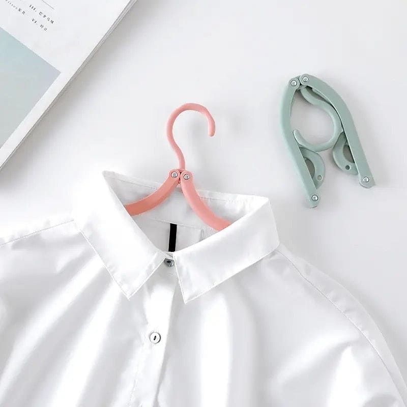 T Shaped Stacking Clothes Hanger, Folding Clothes Hanger, Multifunctional Clothes Hanger, Space Saving Plastic Clothes Holder