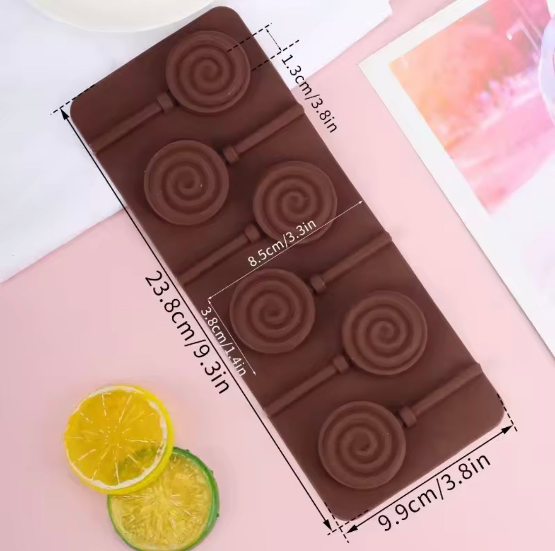 Silicone Lollipops Mold, Chocolate Candy Stick Mold, Reusable Ice Lolly Mold, Cute Silicone Jelly Ice Mold