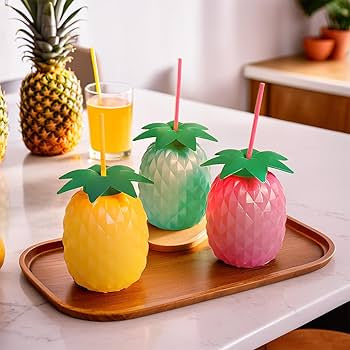 500ml Cute Fruit Shape Water Bottle, Kids Water Bottle, Portable Leak Proof Straw Water Bottle