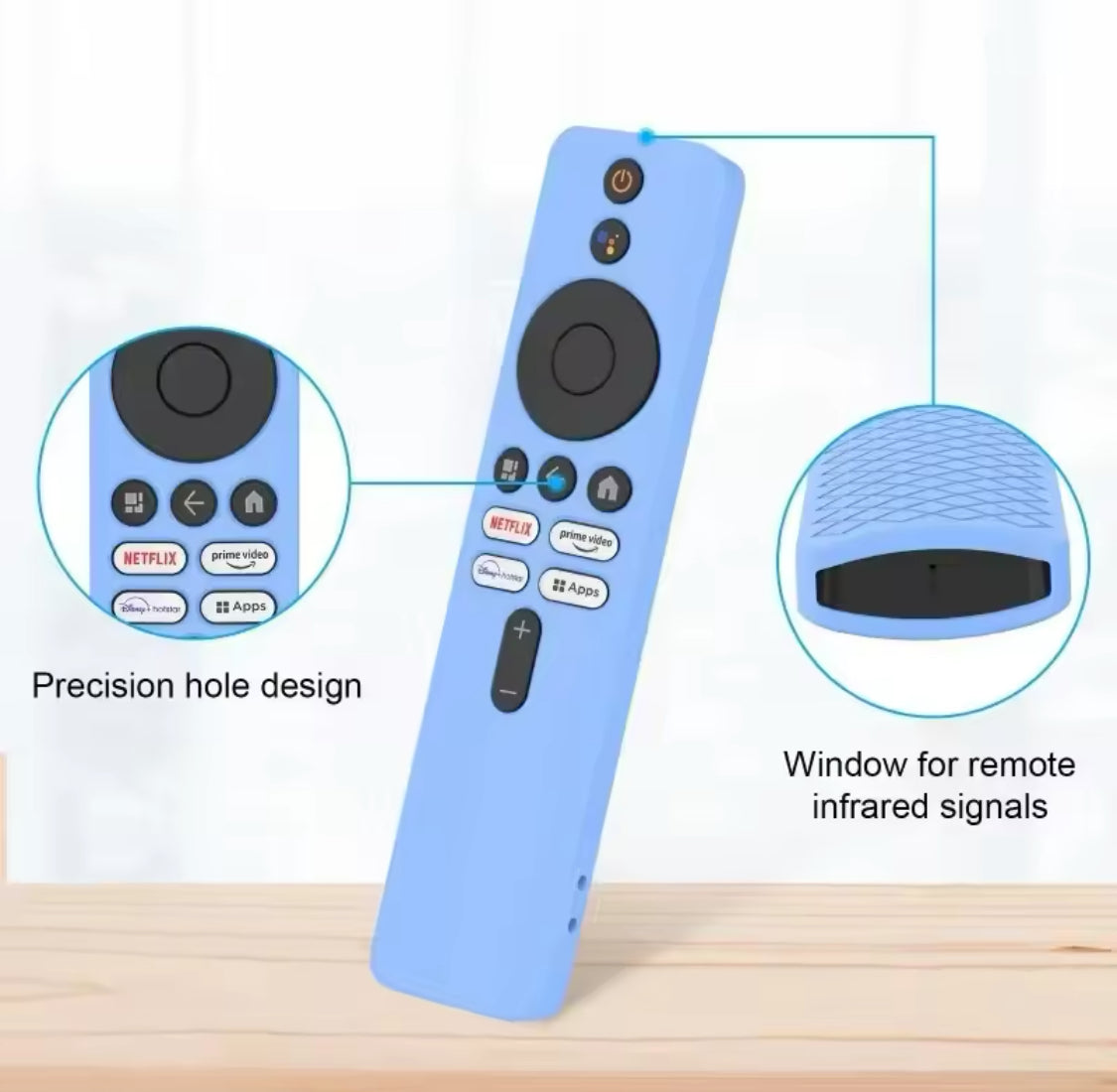 Silicone Luminous TV Remote Case, Waterproof TV Remote Pouch Bag, Dust Proof Anti Fall Protective Case