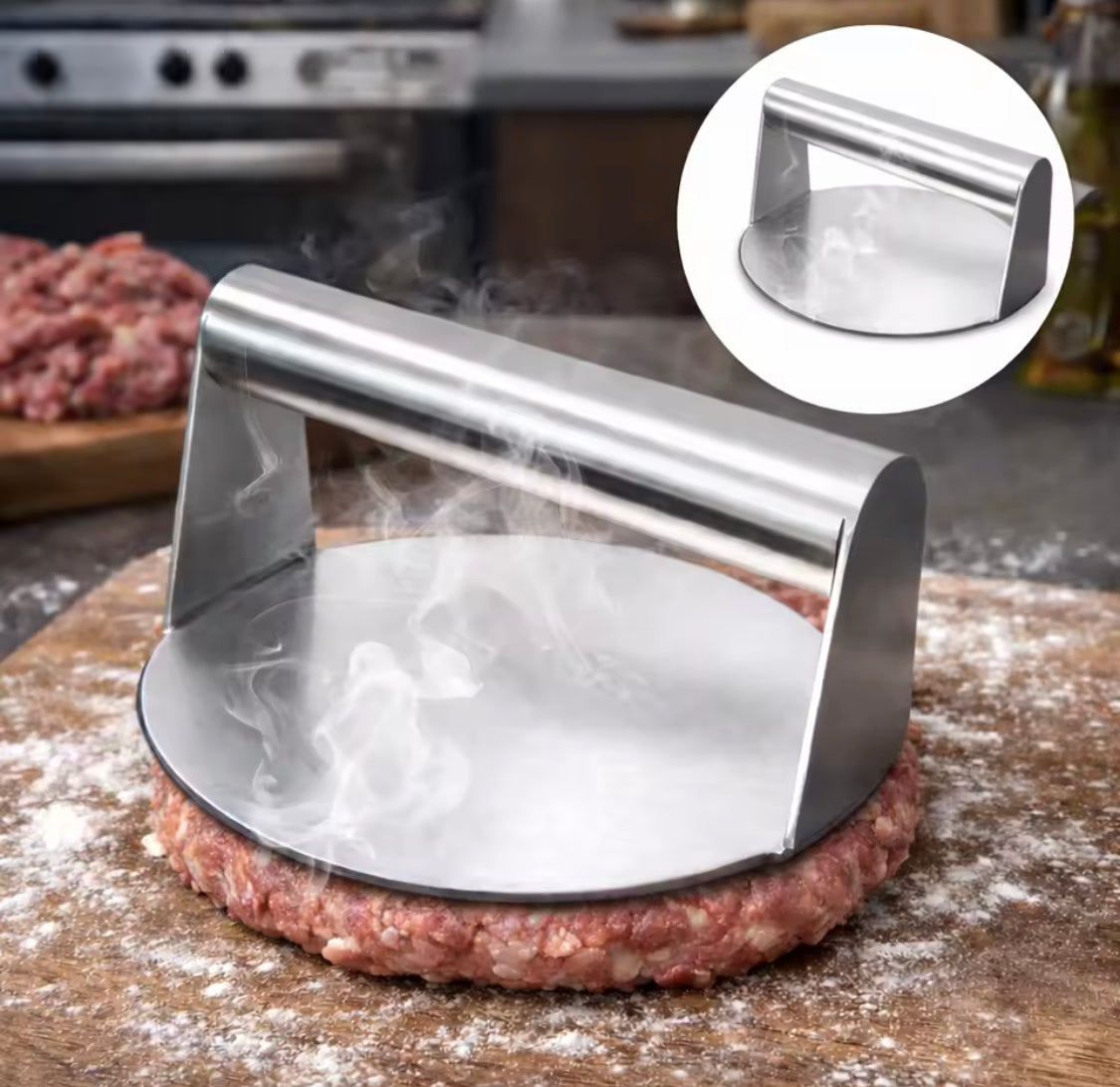 Stainless Steel Smash Burger Meat Press Mold, Hamburger Patties Presser, Kitchen Accessories