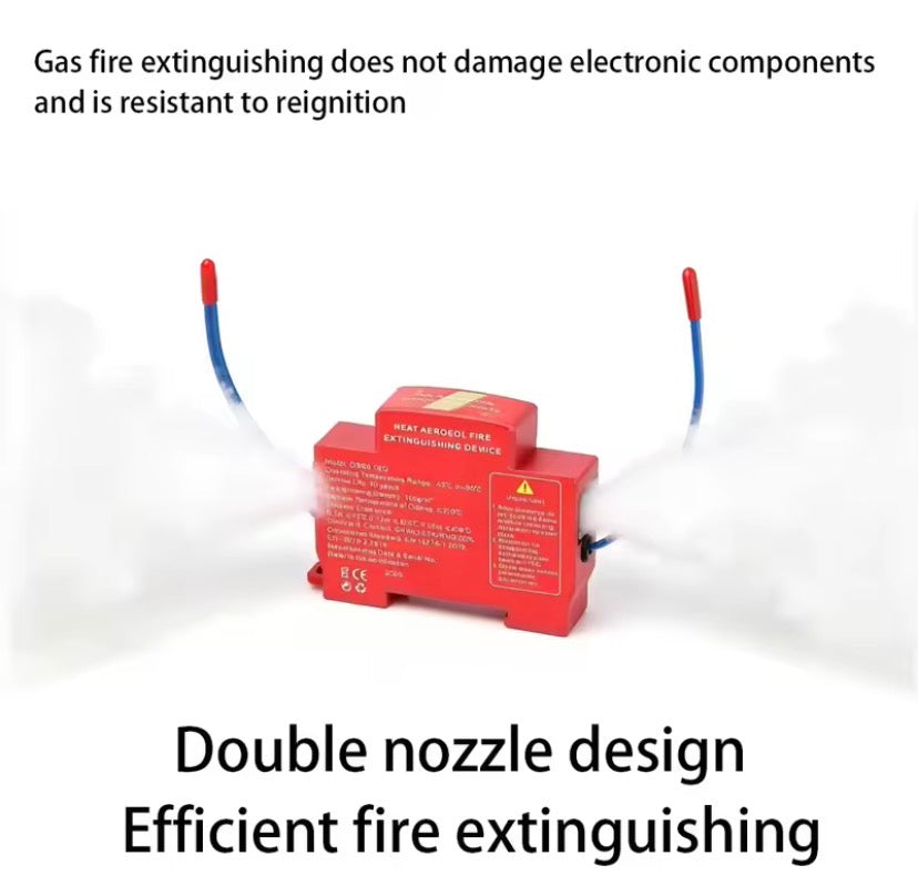 Electrical Panel Fire Extinguishing Device, Automatic Heat Activated Fire Suppression System, Heat Aerosol Fire Extinguishers