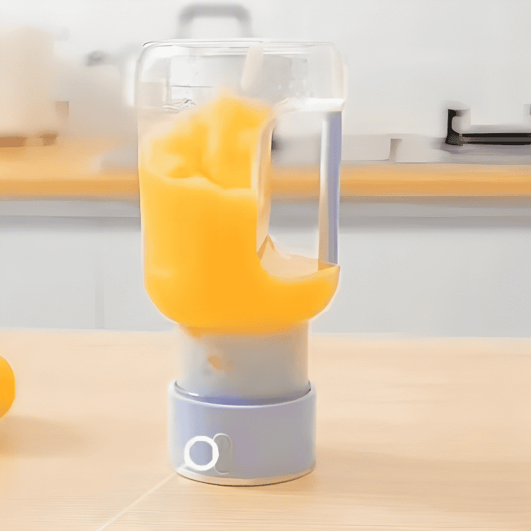 Electric Jug Blender, Cordless Barrel Juicer Portable Electric Juice Cup, Rechargeable Mini Juicer, 1600Ml Household Smoothies Personal Blender
