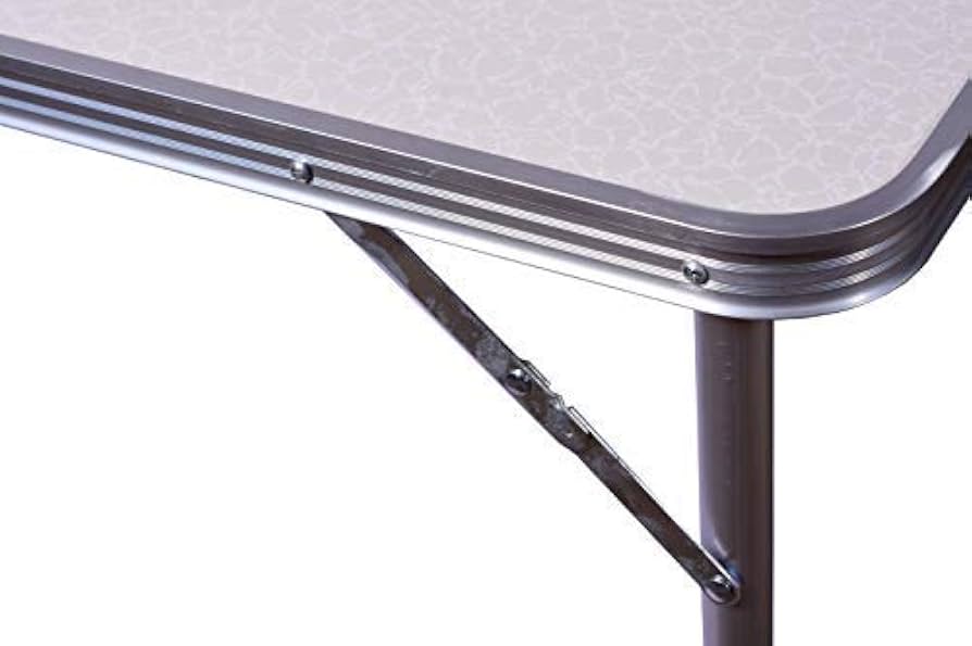 Adjustable Aluminum Folding Table, Lightweight Foldable Work Desk, Portable Indoor & Outdoor Utility Table, Foldable Picnic And Camping Table, Space Saving Folding Table