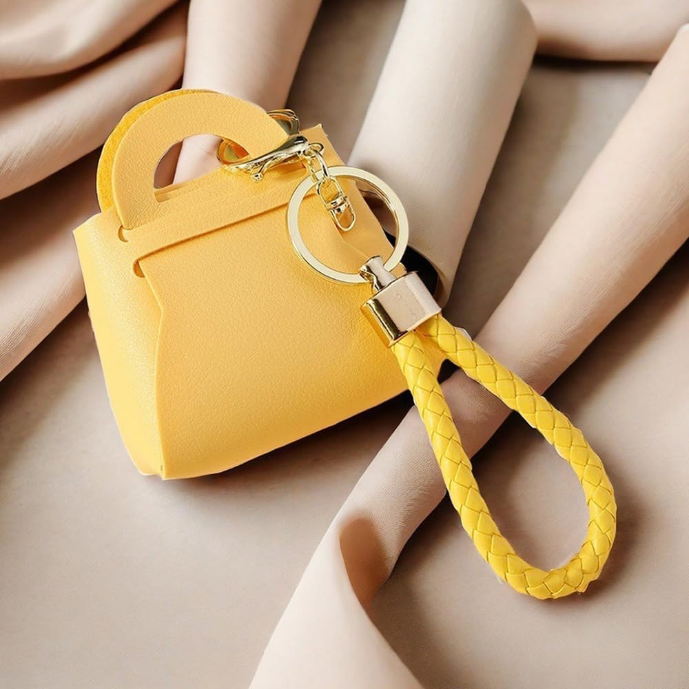 Cute Mini Handbag Keychain, Mini Purse Keychain with Strap, Mini Handbag Pendant Keychain