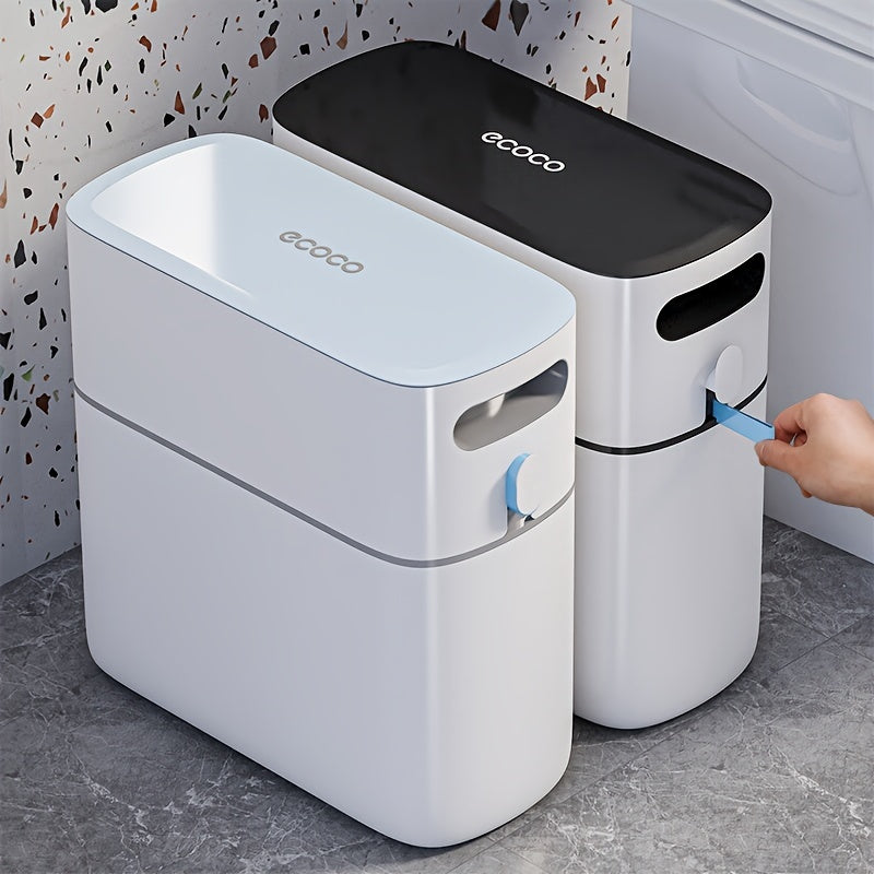 8L Smart Automatic Waste Bin, Smart Space Saving Kitchen Bin, Slim Automatic Trash Bin, Multi Purpose Smart Dustbin, Space Saving Kitchen Bin