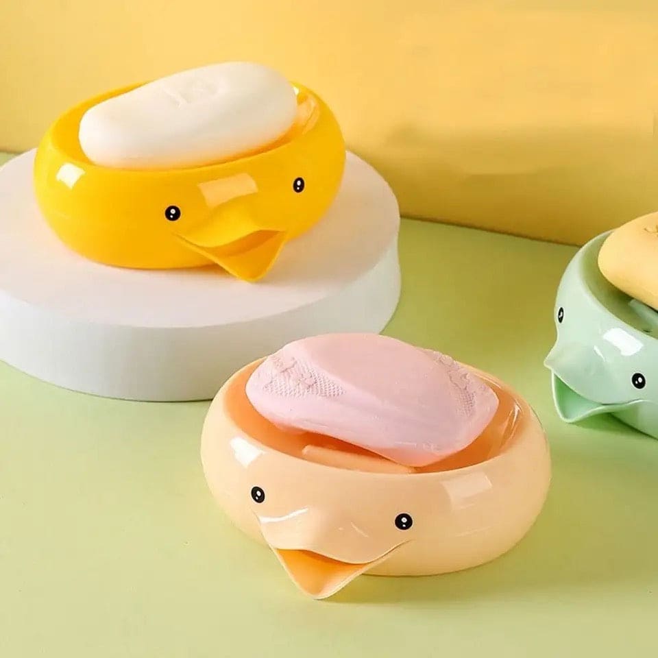 Duck Beak Soap Dish, Drainable Container Drain Dish Tray, Novelty Soap Dish, Soap Saver For Bathroom, Kitchen, Portable Countertop Soap Organizer