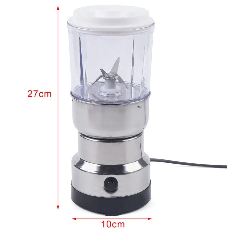 Nima Electric Grinder Blender, Portable Mini Electric Coffee Grinder, Spice Pepper Juicing Grinder, Kitchen Grain Machine, Multifunctional Smash Machine, Bowl Blender And Grain Mixer, Stainless Steel Mini Grain Mill