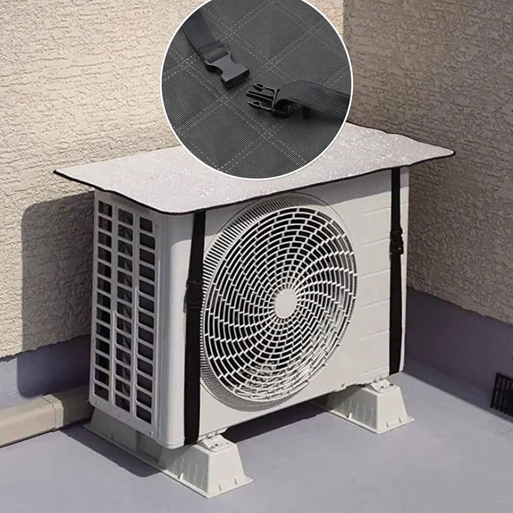Window Air Conditioner Cover For Outside Units, Waterproof Window AC Unit Cover, Heat Protector Air Conditioner Cover Window Air Conditioner Cover For Outside Units, Waterproof Window AC Unit Cover, Heat Protector Air Conditioner Cover