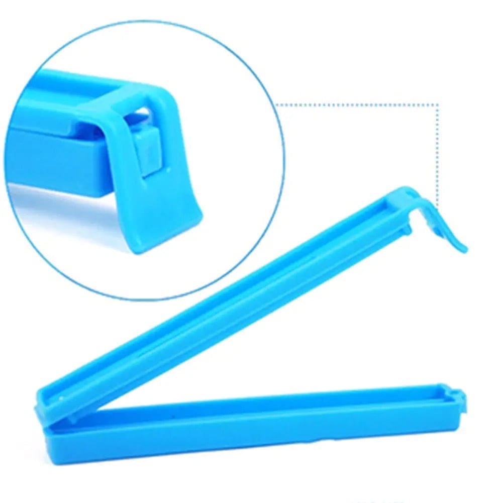 Set Of 4 Bag Sealing Clip, Portable Kitchen Storage Food Snack Seal Clips, Kitchen Storage Sealer Clamp, Plastic Storage Sealing Rod, Clamp Food Close Clip Seal Kitchen Tool, Freezer & Fridge Bag Sealing Clips, Kitchen Food Bag Clips