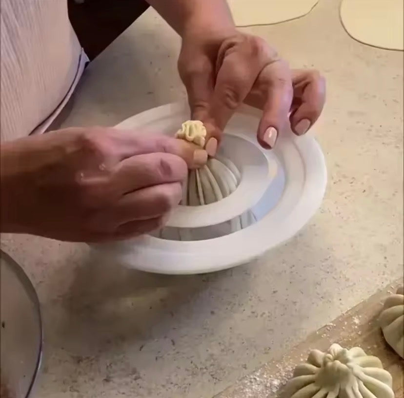 Flower Shaped Dumpling Machine, Dough Press Maker, Dumpling Skin Maker Dumpling Mold, Manual Tortilla Maker, Kitchen Dumpling Making Tool