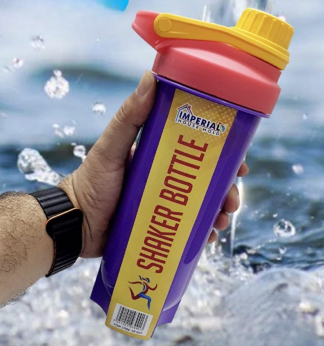 Funky Water Bottle, Portable Protein Powder Shaker Bottle, Plastic Outdoor Portable Drink Cup, Fitness Training Sport Mixing Cup, Blender Shaker Bottle, Herbalife Water Bottle For Drink