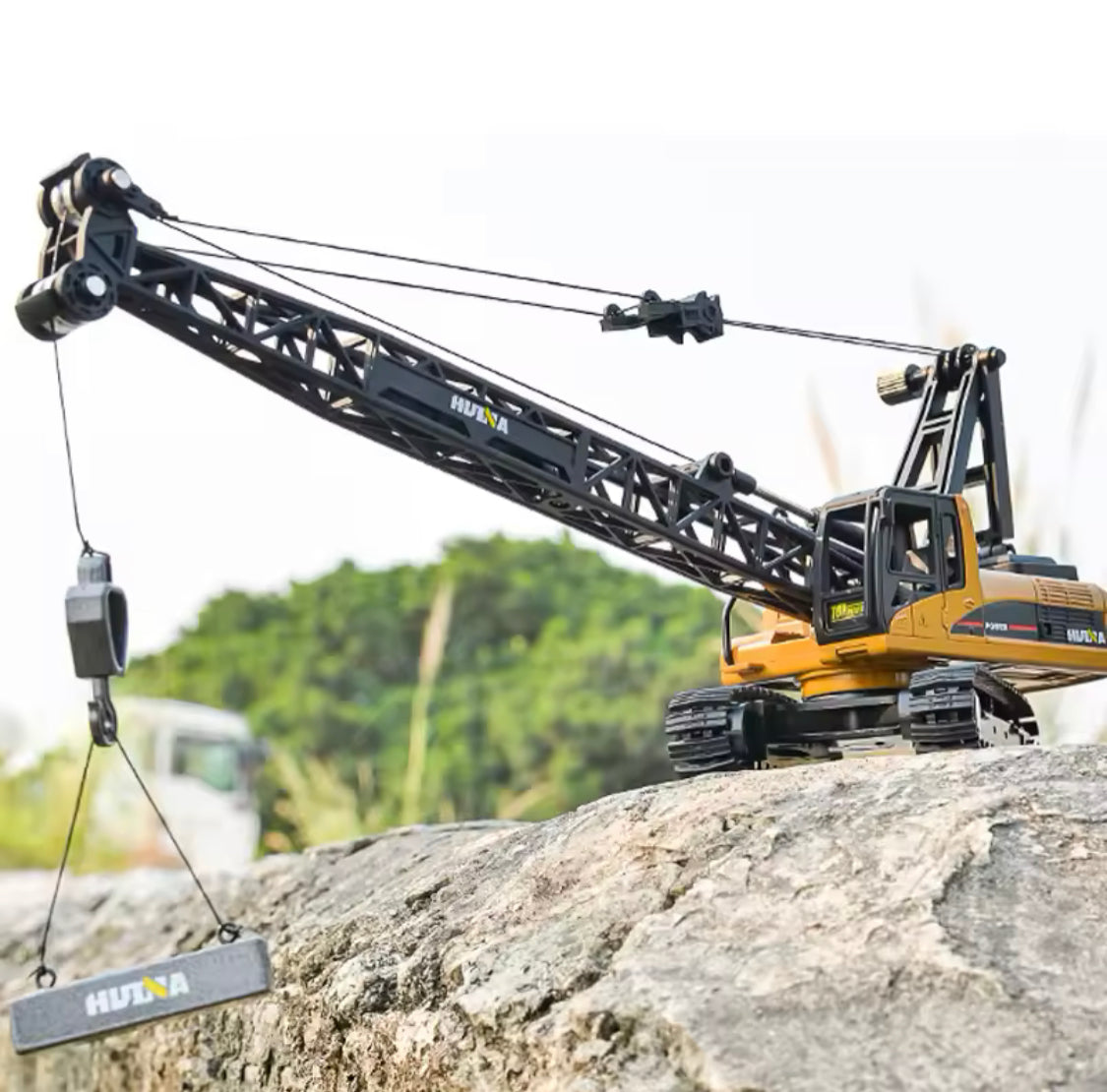 Crawler Crane Toy Hobby Engine Crane Truck RC Crane 1/14 Remote
