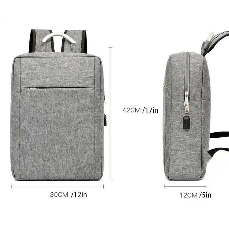 Leisure Computer Backpack, USB Interface Backpack, Rechargeable Waterproof Backpack, Large Capacity Student Bookbag, Laptop Backpack with USB Charging Port, Briefcase Computer Backpack