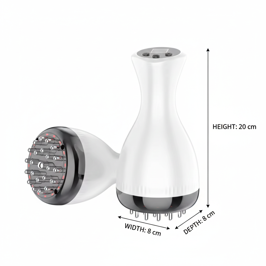 Electric Meridian Body Massager, Body Shaping Heating Meridian Scraping Brush, Fat Burning Anti Cellulite Body Massager