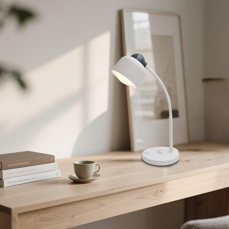 Rechargeable LED Desk Lamp, Table Top Lanterns For Student Study, Reading Book Lights, LED Flexible Eye Protection Lights Table Lamp