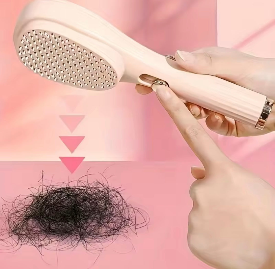 Portable Telescopic Magic Comb, Hair Comb Magic Hair Brush, Self Cleaning Scalp Massage Comb, Women Salon Styling Tool