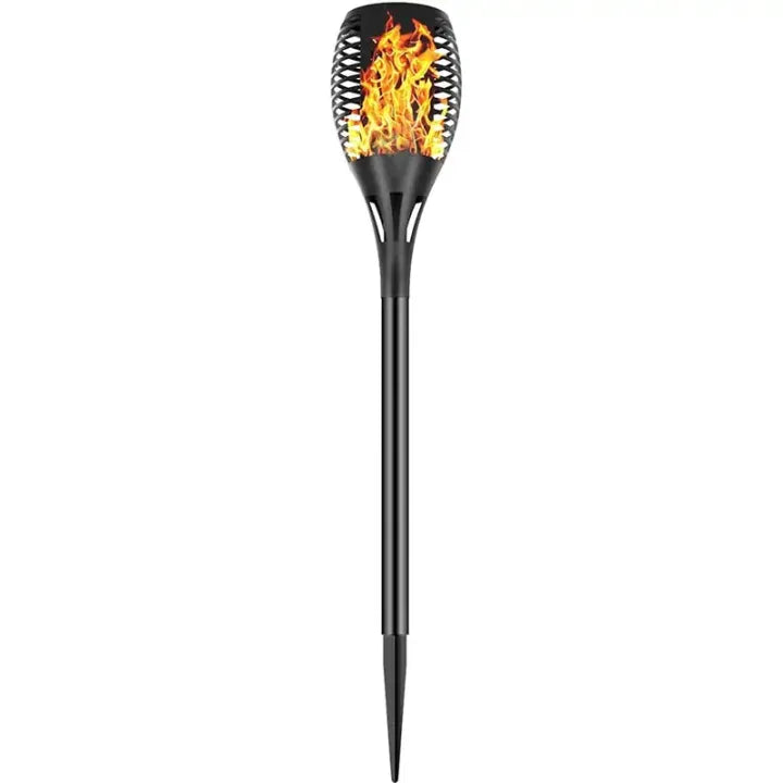 Outdoor Garden Solar Flickering Flame Light, Garden Yard Lamp, LED Garden Torch Lights