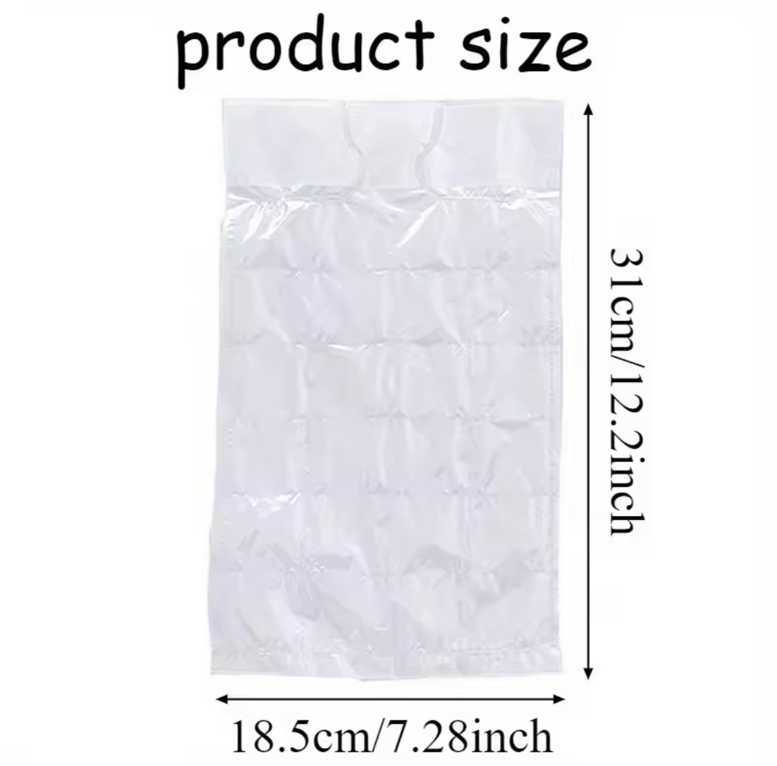 10 Pcs Reusable Juice Ice Cube Bags, Reusable Baby Food And Juice Freezer Pouch, Leakproof Reusable Ice Cube Storage Pouch
