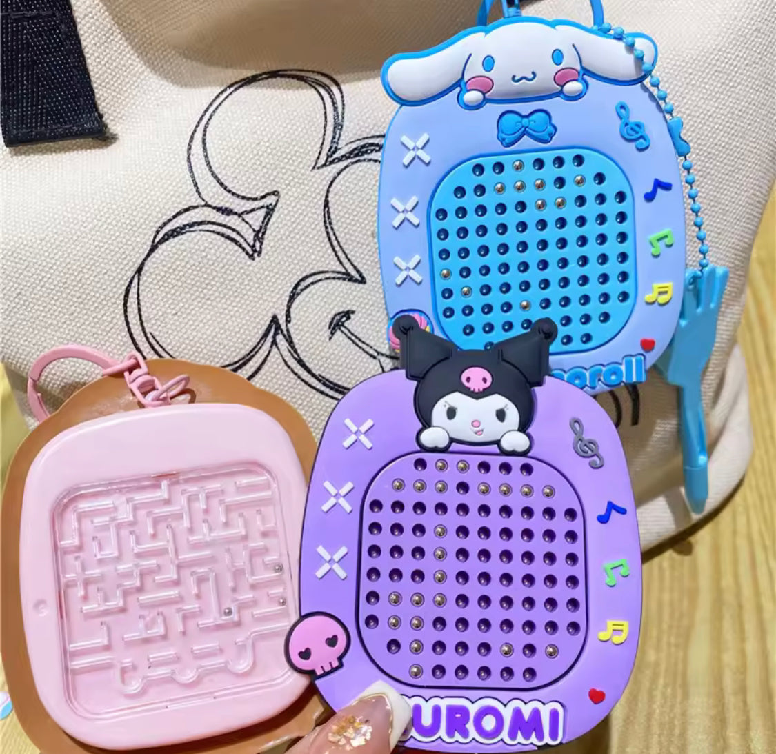 Magnetic Steel Ball Drawing Board, Kids Stress Relief Educational Toy, Portable Doodle Board