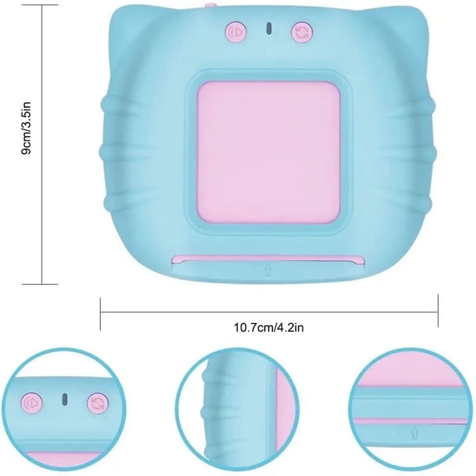 Talking Flash Card Reader, Set Of 12 Early Educated Card Machine, Pocket Vocabulary Educational Game, Educational Learning Talking Flash Cards, Kids English Language Electronic Audio Book, Toddlers Words Reading Helper