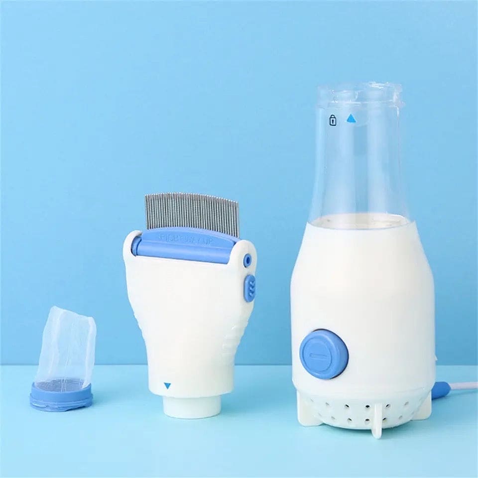 Electric Lice Remover, Portable Lice Comb, Anti lice Removing Device, Fleas Removal Comb For Dogs Cats Pet, Head Lice Remover Machine, Filter Trap Head Lice Catcher, Multipurpose Electric Vacuum Comb