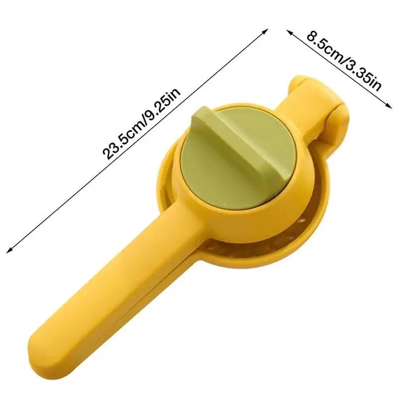Rotational Fruity Squeezer, Hand Press Squeezer, Manual Citrus Juicer, Household Manual Press Type Juicer, Multifunctional Handheld Portable Extrusion Juicer, Dual Action Lemon Citrus Press