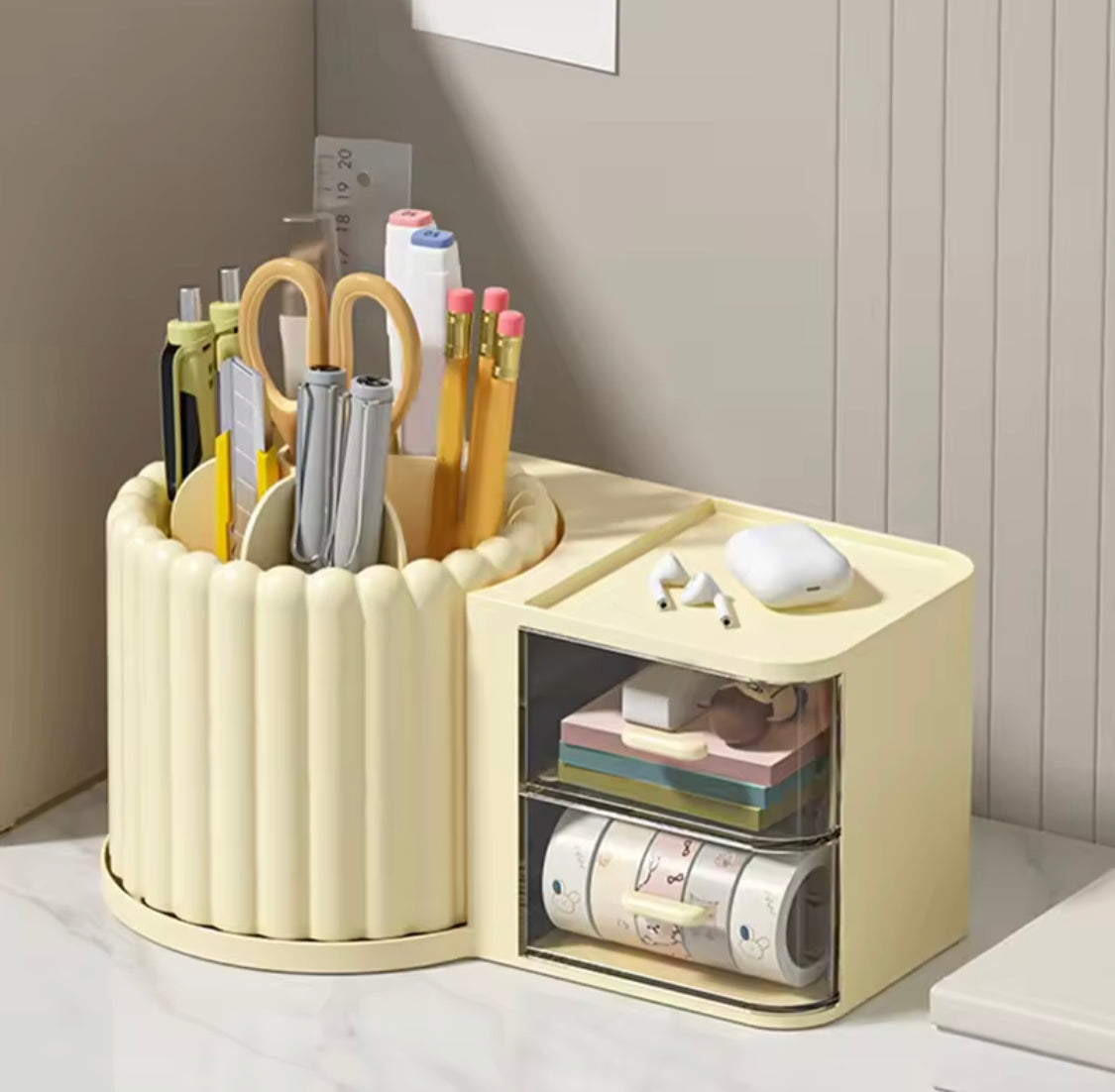 Multipurpose Drawer Cosmetic Storage Box, Multifunctional Pen Pencil Holder, Large Capacity Makeup Organizer Multipurpose Drawer Cosmetic Storage Box, Multifunctional Pen Pencil Holder, Large Capacity Makeup Organizer