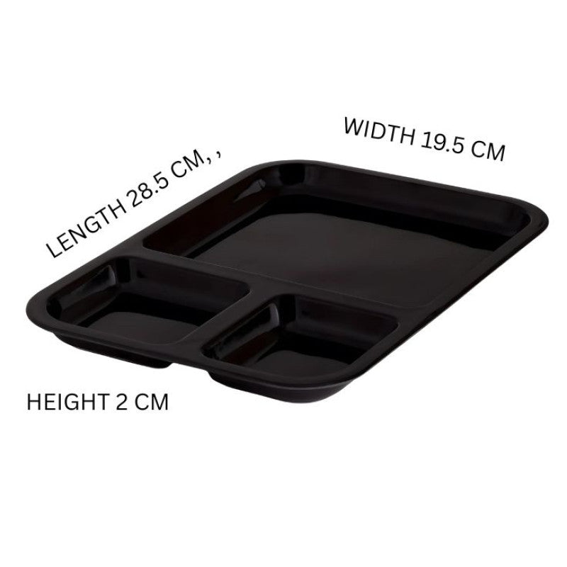 Rectangular Serving Tray
With Dip Section, BBQ Serving Plate, Kitchen Serving Tray