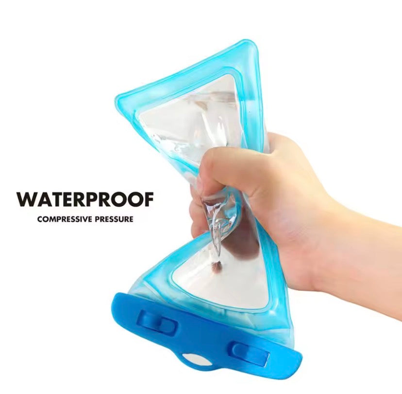 Transparent Waterproof Airbag Phone Pouch, Touch Screen Phone Cover Bag, Waterproof Mobile Protector Cover