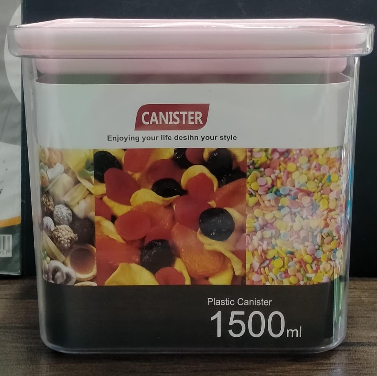 Spiral Button Sealed Container, Plastic Food Storage Container, Kitchen Organizer Jars Box, Multi Capacity Grain Storage Box, Kitchen Snacks Dry Plastic Fresh Keeping Tank, Acrylic Condiment Seasoning Set
