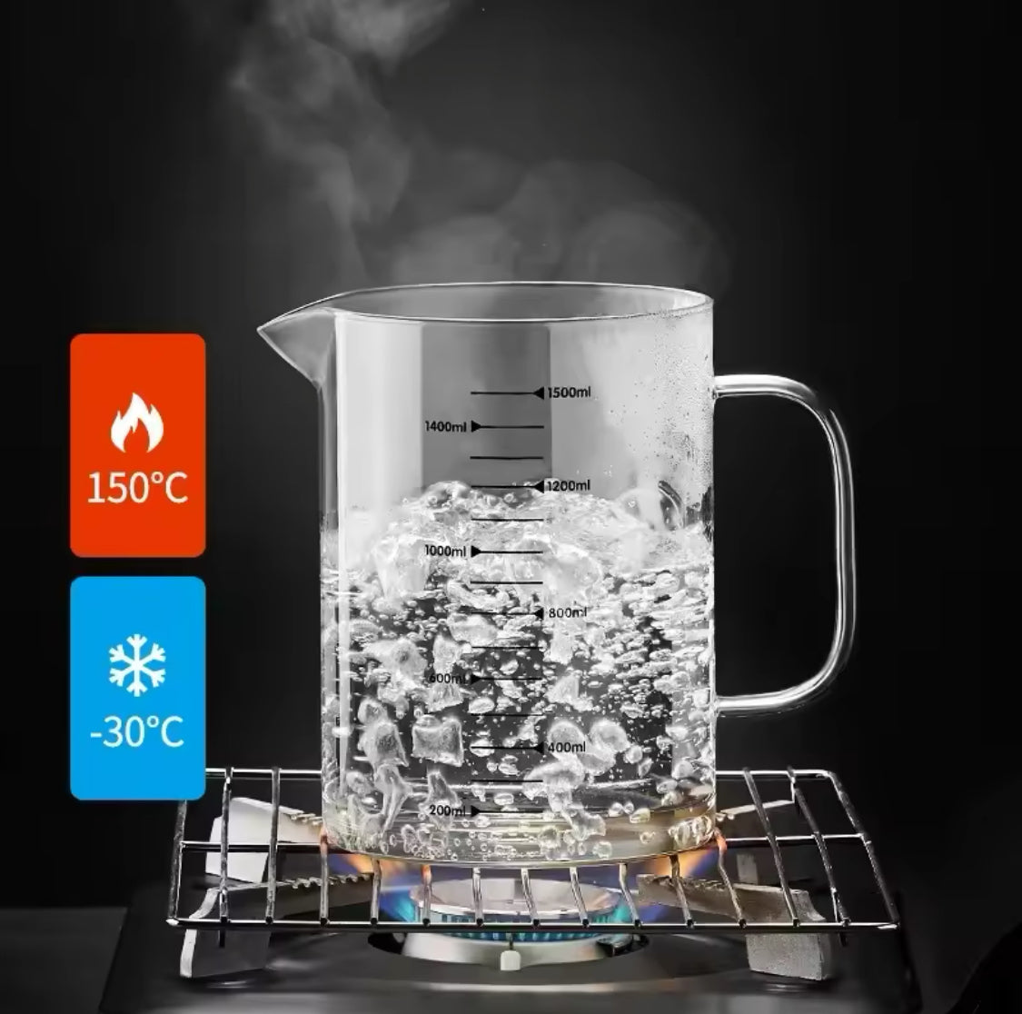 Transparent Glass Oil Filter Jar With Scale, Filter Oil Storage Tank, Oil Filter Pot, Filter Oil Pot With Stainless Steel Fry Strainer, Oil Container Jar, Glass Oil Kettle