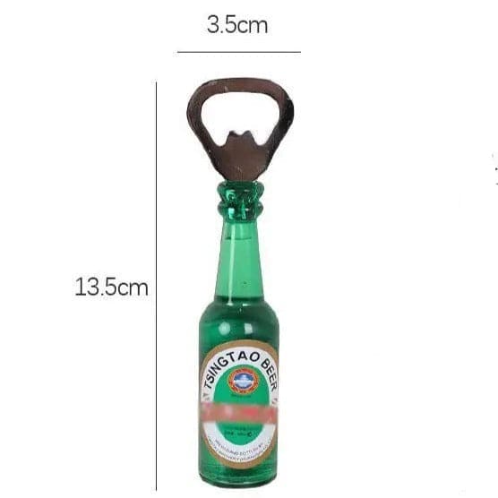 Mini Bottle Opener, Magnetic Fridge Bottle Opener, Mini Home Beverage Bottle Opener, Refrigerator Magnetic Tape Driver, Creative Bottle Opener Wine, Fridge bottle opener Refrigerator Magnets