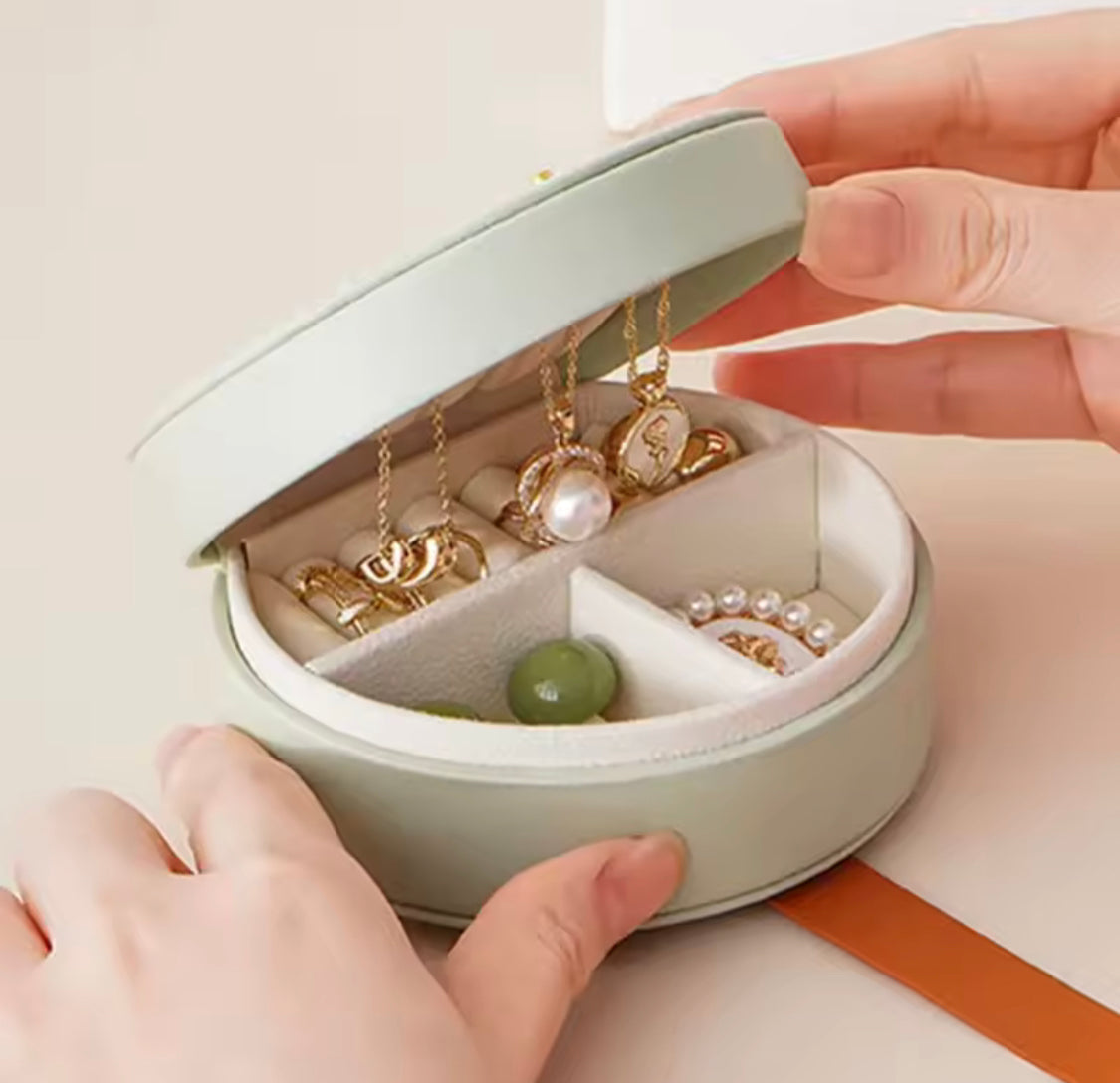 Mini Jewelry Organizer Box, Mini Ring And Earring Box, Mini Storage Jewelry Box, Everyday Jewelry Case