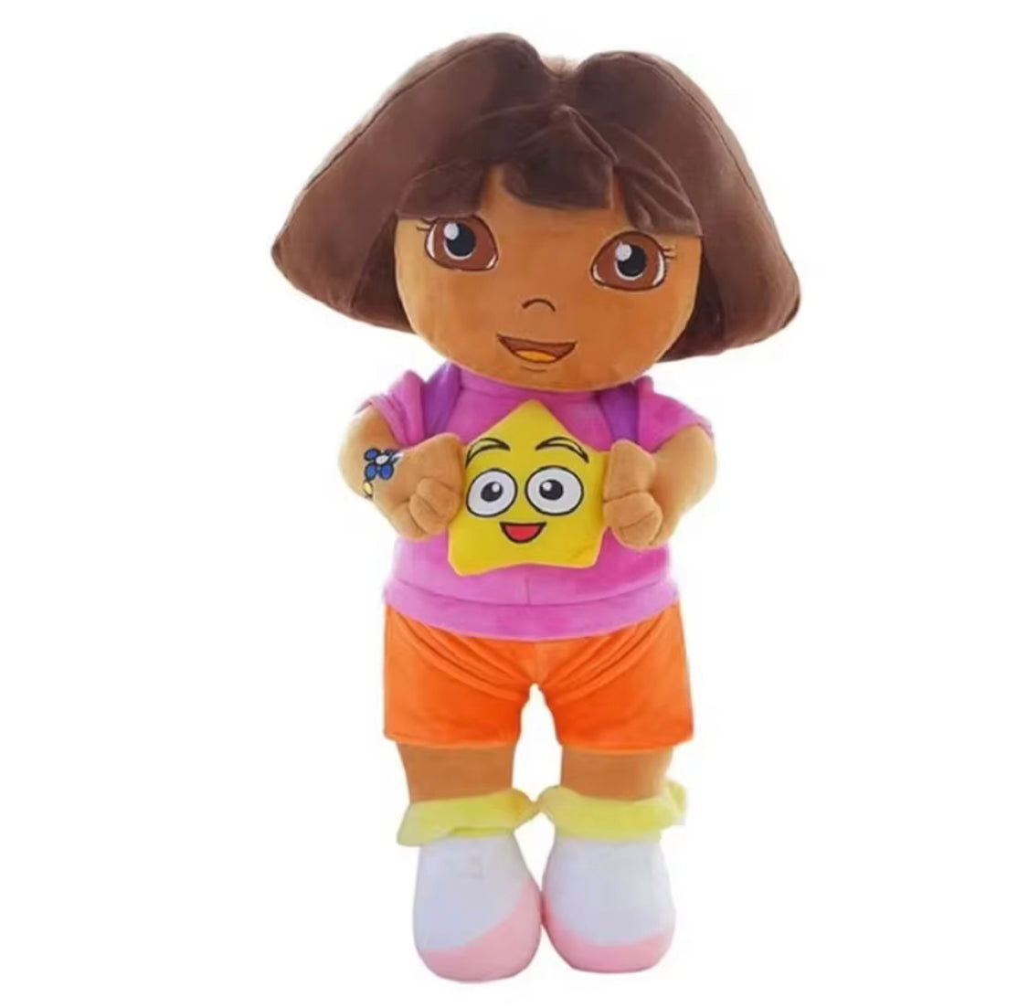 Cute Dora Plush Toy, Adorable Soft Touched Doll, Kids Soft Plush Toy, Soft Stuffed Anime Dolls For Kids