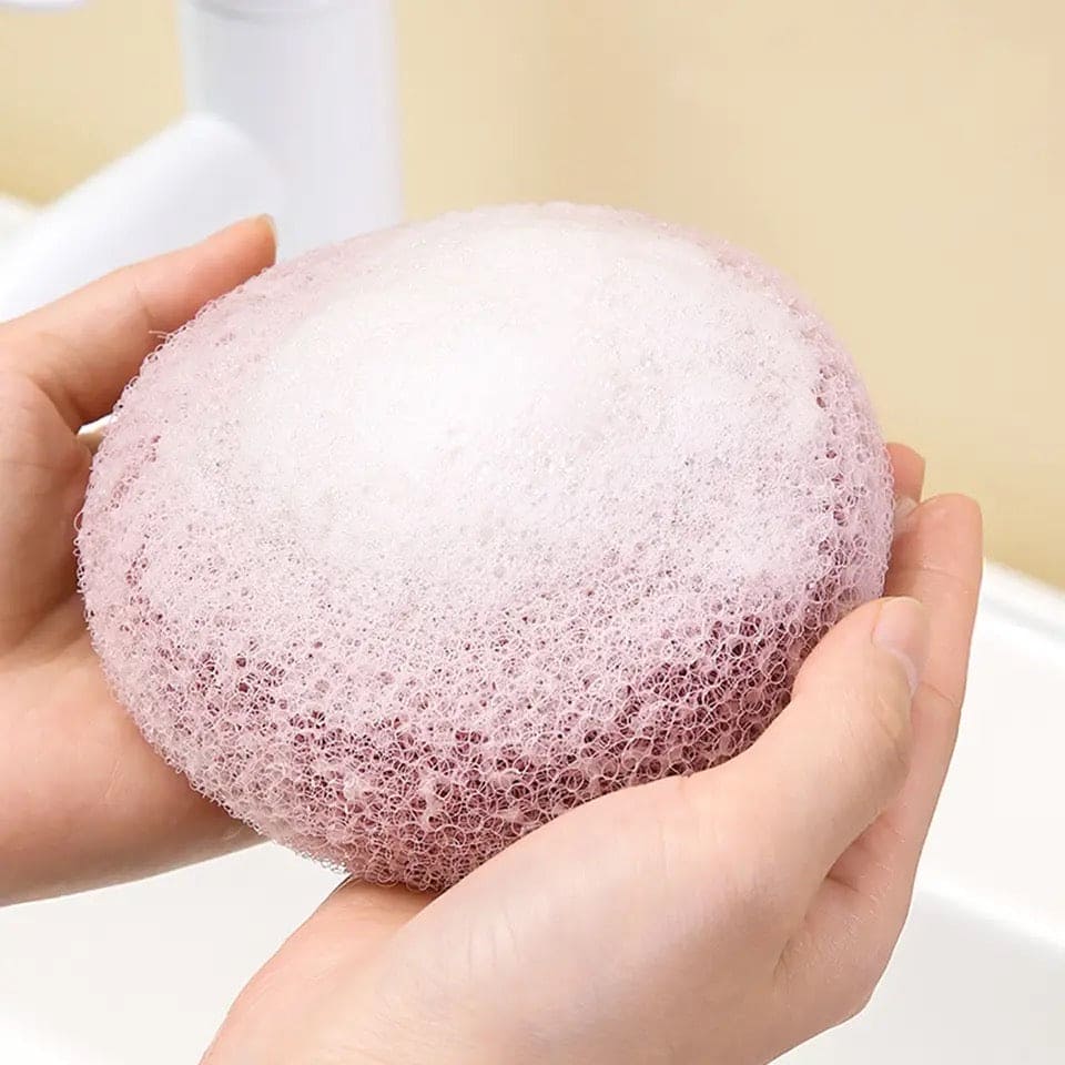 Shower Massage Ball, Handheld Bath Sponge Ball, Exfoliating Puff Body Cleaner, Body Loofah Sponge, Lazy Bath Foam Sponge, Rub Bath Mud Sponge, Towel Bath Back Brush