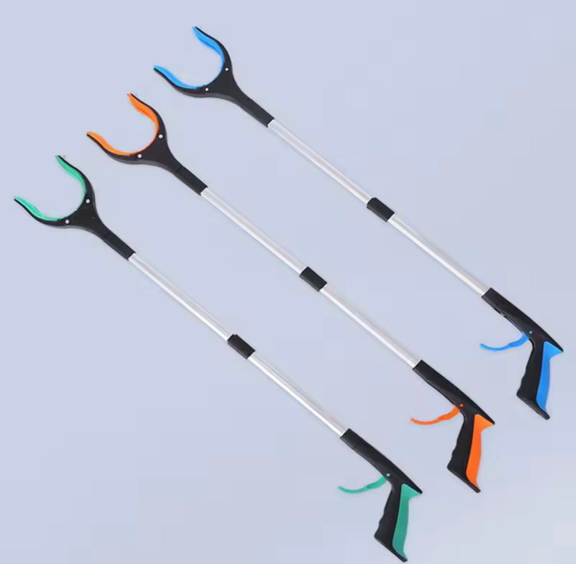 Foldable Grabber Picking Tool, Collapsible Garbage Grabber, Lightweight Heavy Duty Elderly Gripper, Aluminum Alloy Folding Type Garbage Clip Foldable Grabber Picking Tool, Collapsible Garbage Grabber, Lightweight Heavy Duty Elderly Gripper, Aluminum Alloy Folding Type Garbage Clip