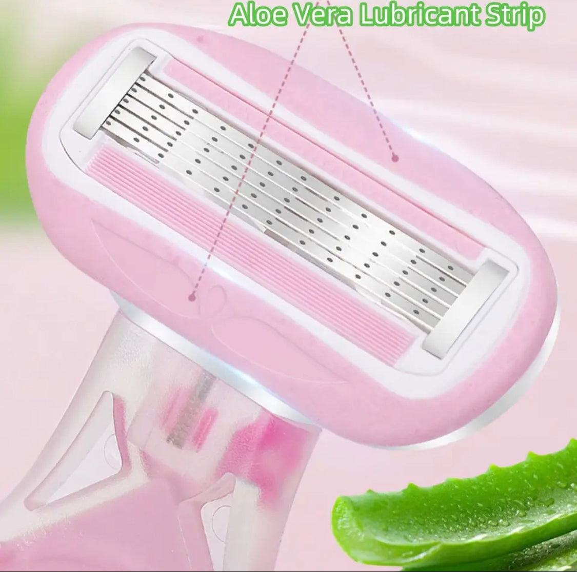 Women Manual Shaving Razor, Underarm Body Hair Removal, Mini Stainless Steel Shaving Knife with Storage Box
