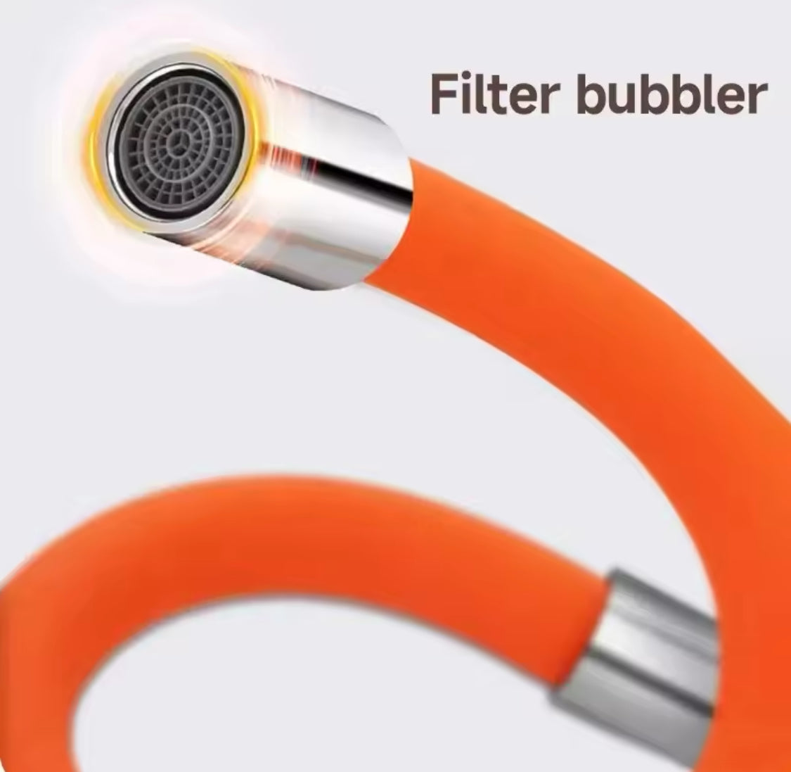 360° Rotation Faucet Extender Pipe, Kitchen Faucet Extension Hose Pipe, Durable Bathroom And Garden Splash Proof Hose