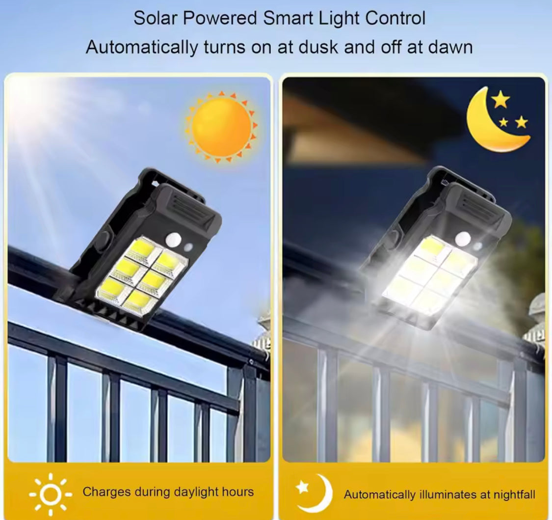 Outdoor Solar Clip Light, Waterproof Garden Solar Lights, Outdoor Solar Clip Lights