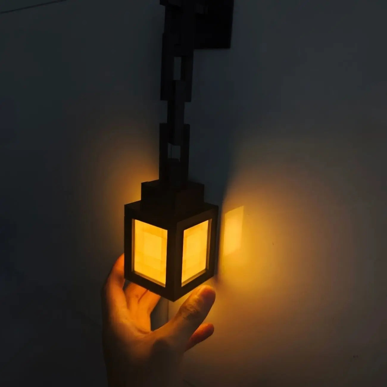Mini Craft LED Lantern, Modern Wall Night Lamp, Outdoor Decorative Wall Light