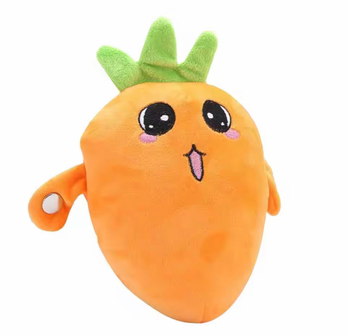 Musical Fruit Sensing Piano Plush Toy, Interactive Musical Sensory Toy, Musical Soft Children Plush Toy, Cute Motion Sensor Fruit Toy