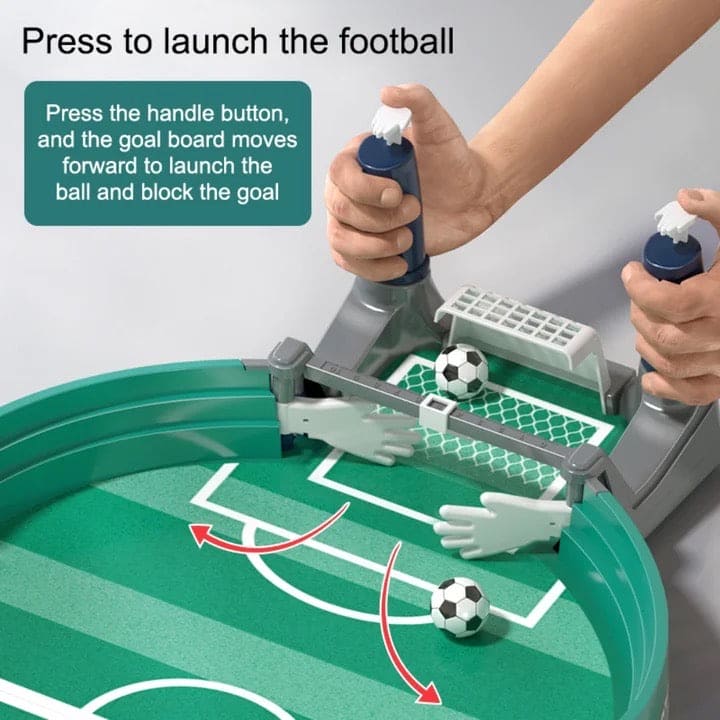 Soccer Table Game, Football Board Toy, Two Player Mini Football Game, Mini Soccer Desktop Soccer Game, Desktop Sport Board Game Battle